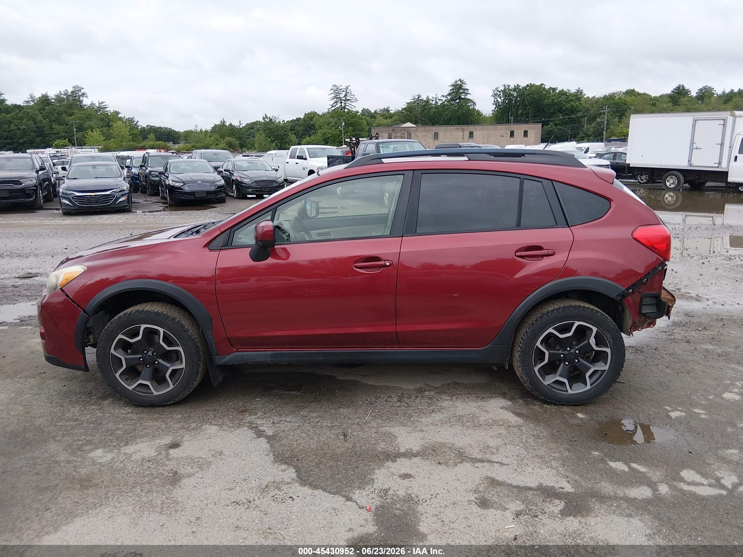 2013 Subaru Xv Crosstrek 2.0i Premium Красный vin: JF2GPACC0D1884299