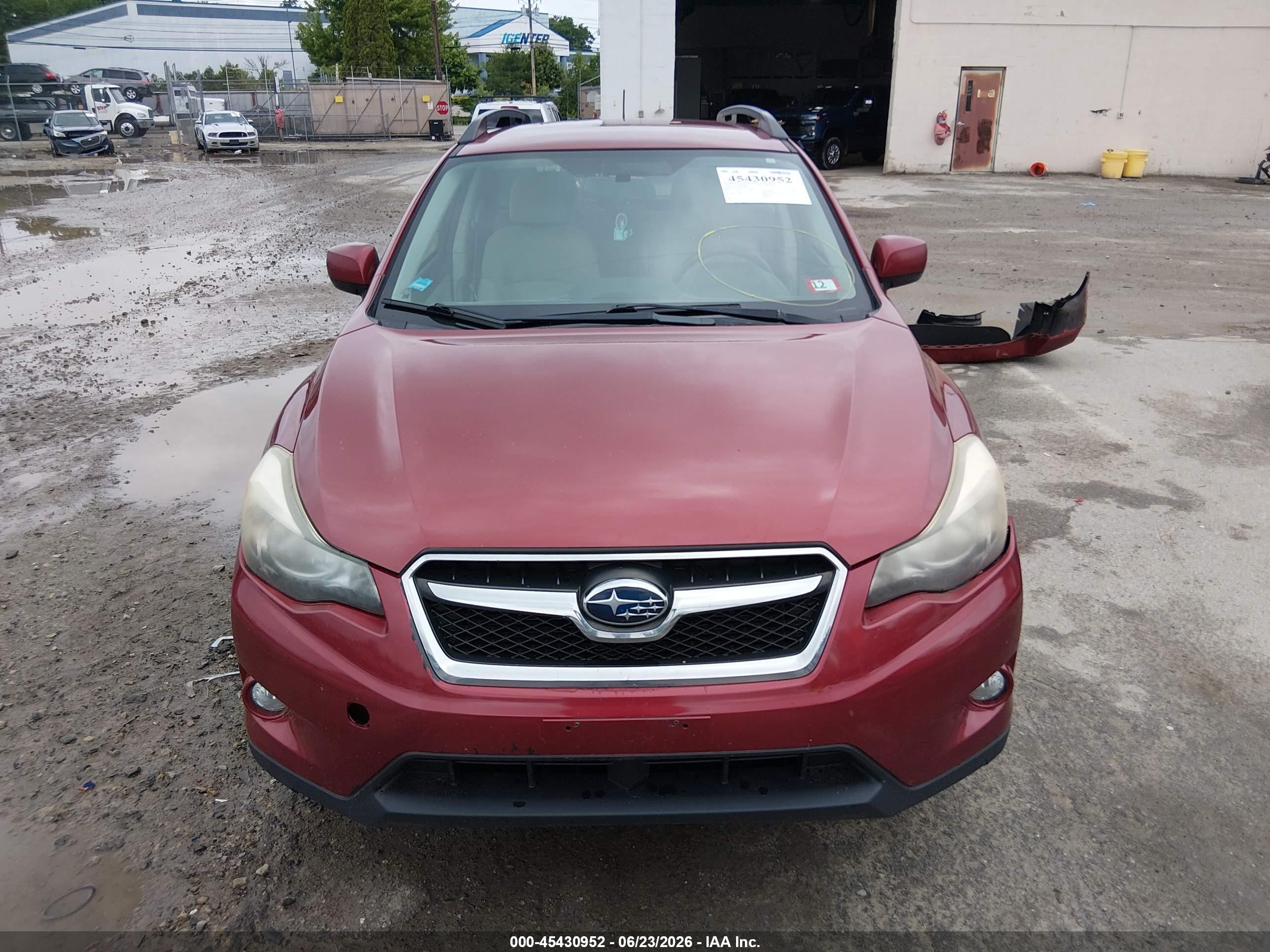 2013 Subaru Xv Crosstrek 2.0i Premium Красный vin: JF2GPACC0D1884299