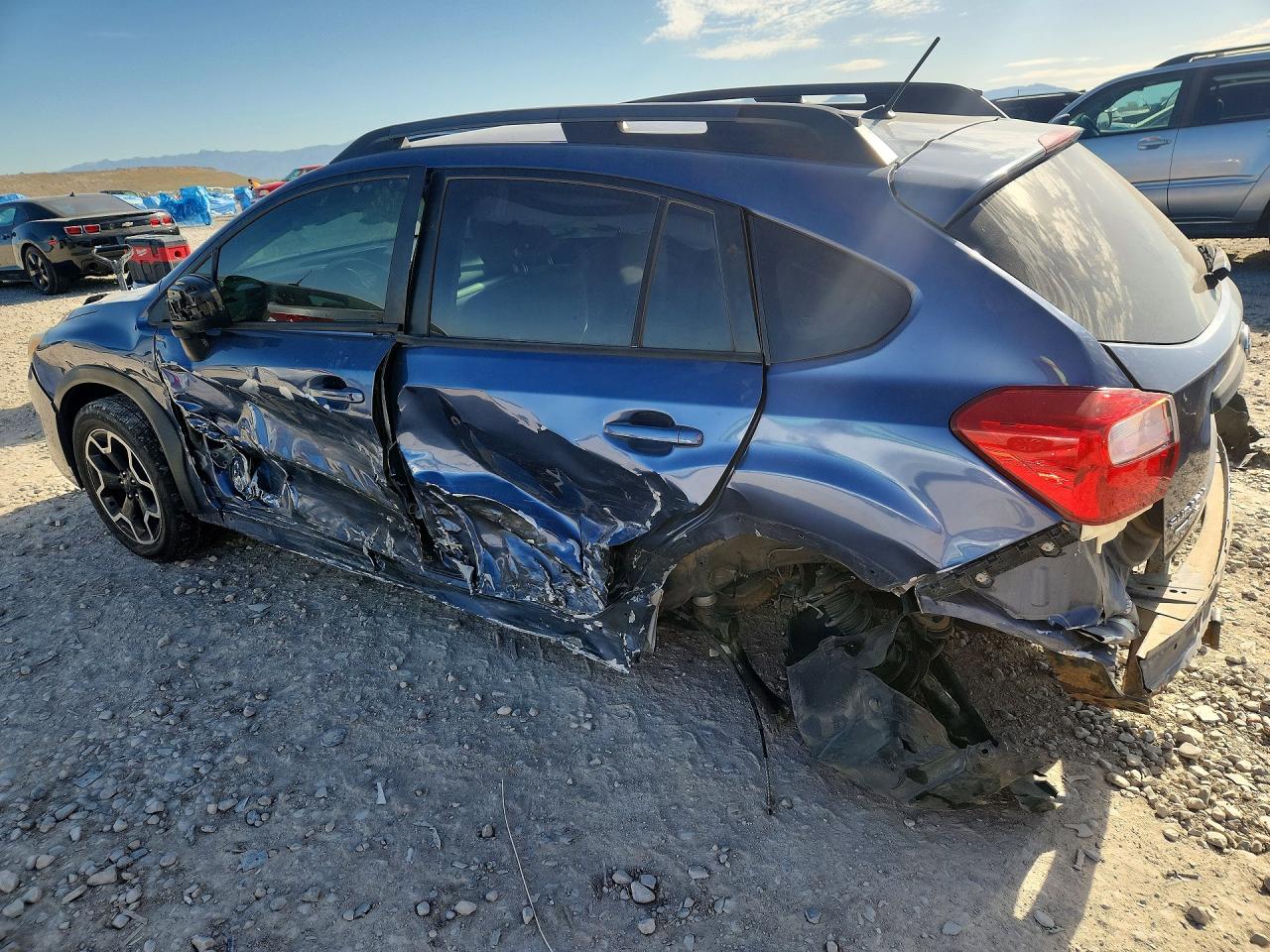 2013 Subaru Xv Crosstrek 2.0 Premium Blue vin: JF2GPACC0D2876245