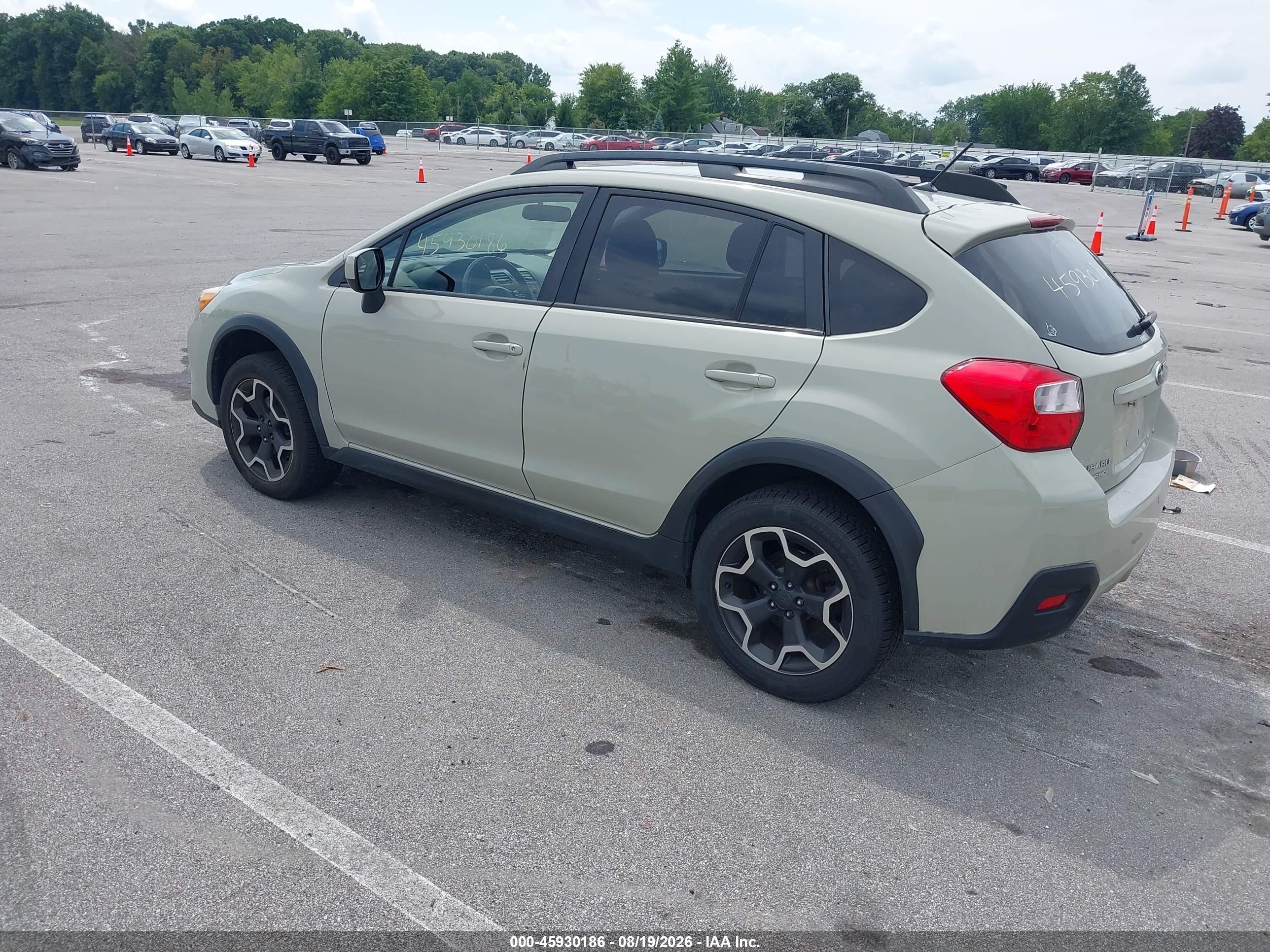 2013 Subaru Xv Crosstrek 2.0i Premium Beige vin: JF2GPACC0DH861046