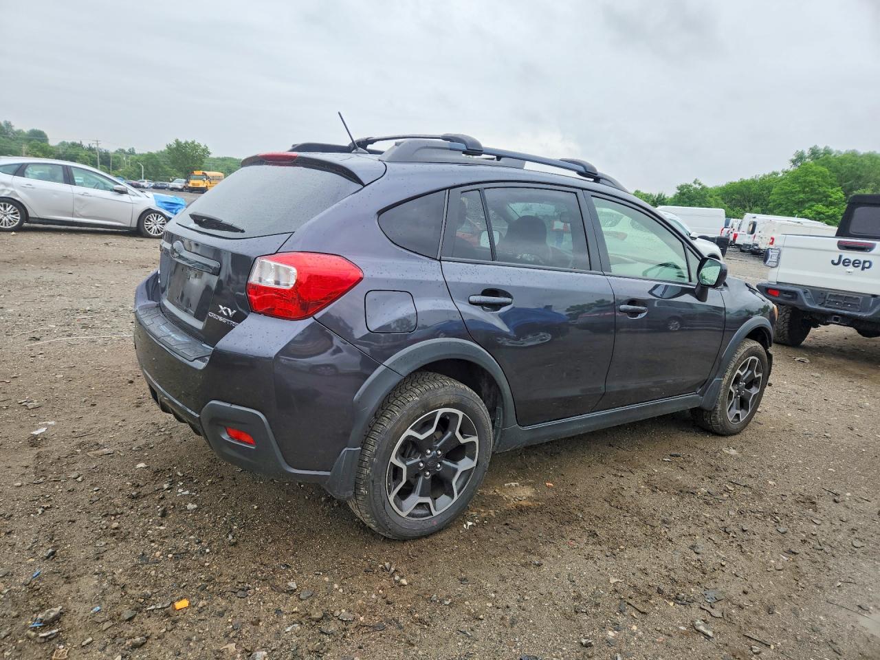 2014 Subaru Xv Crosstrek 2.0 Premium Black vin: JF2GPACC0E8210338