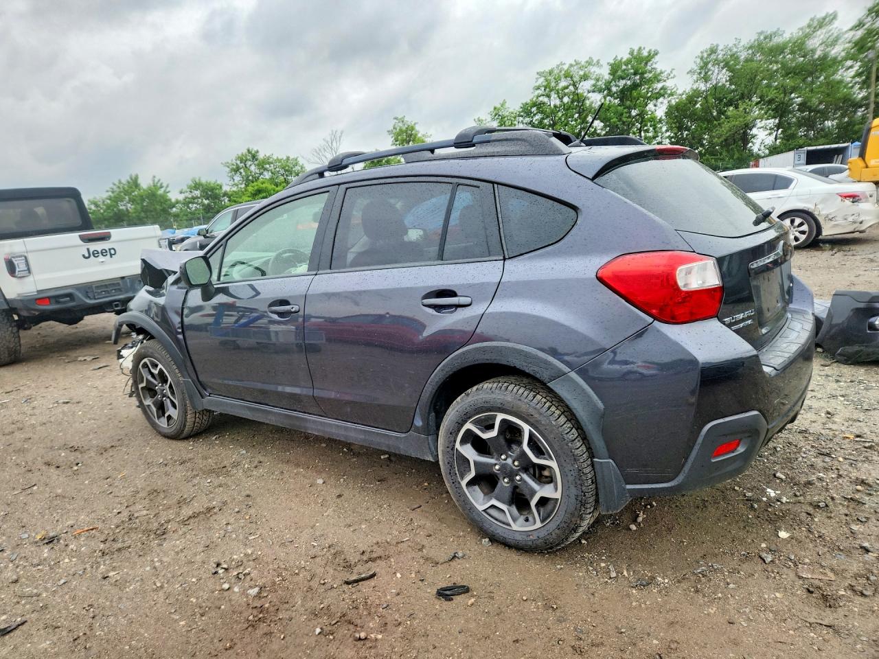 2014 Subaru Xv Crosstrek 2.0 Premium Black vin: JF2GPACC0E8210338