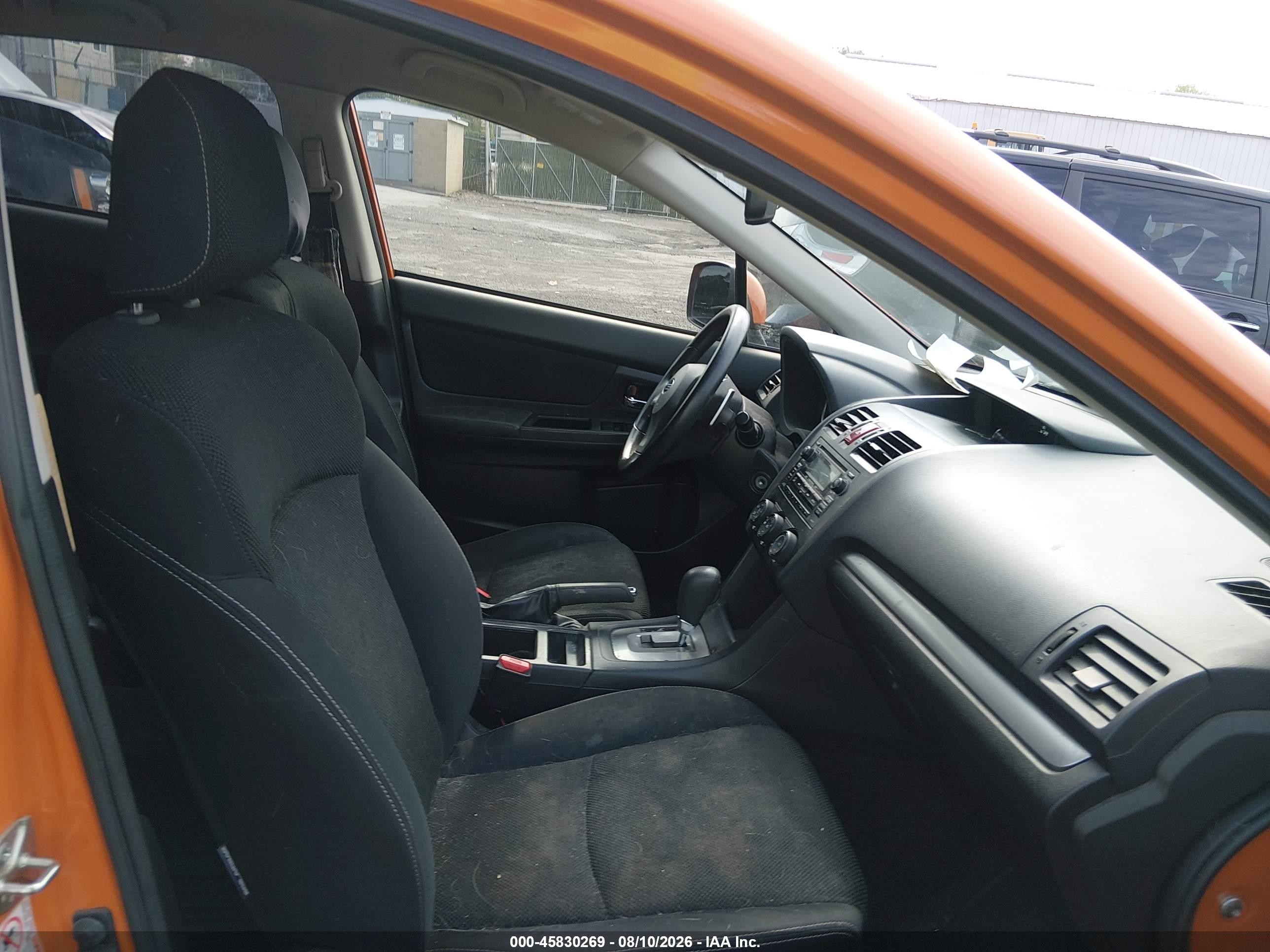 2014 Subaru Xv Crosstrek 2.0i Premium Orange vin: JF2GPACC0E8218696