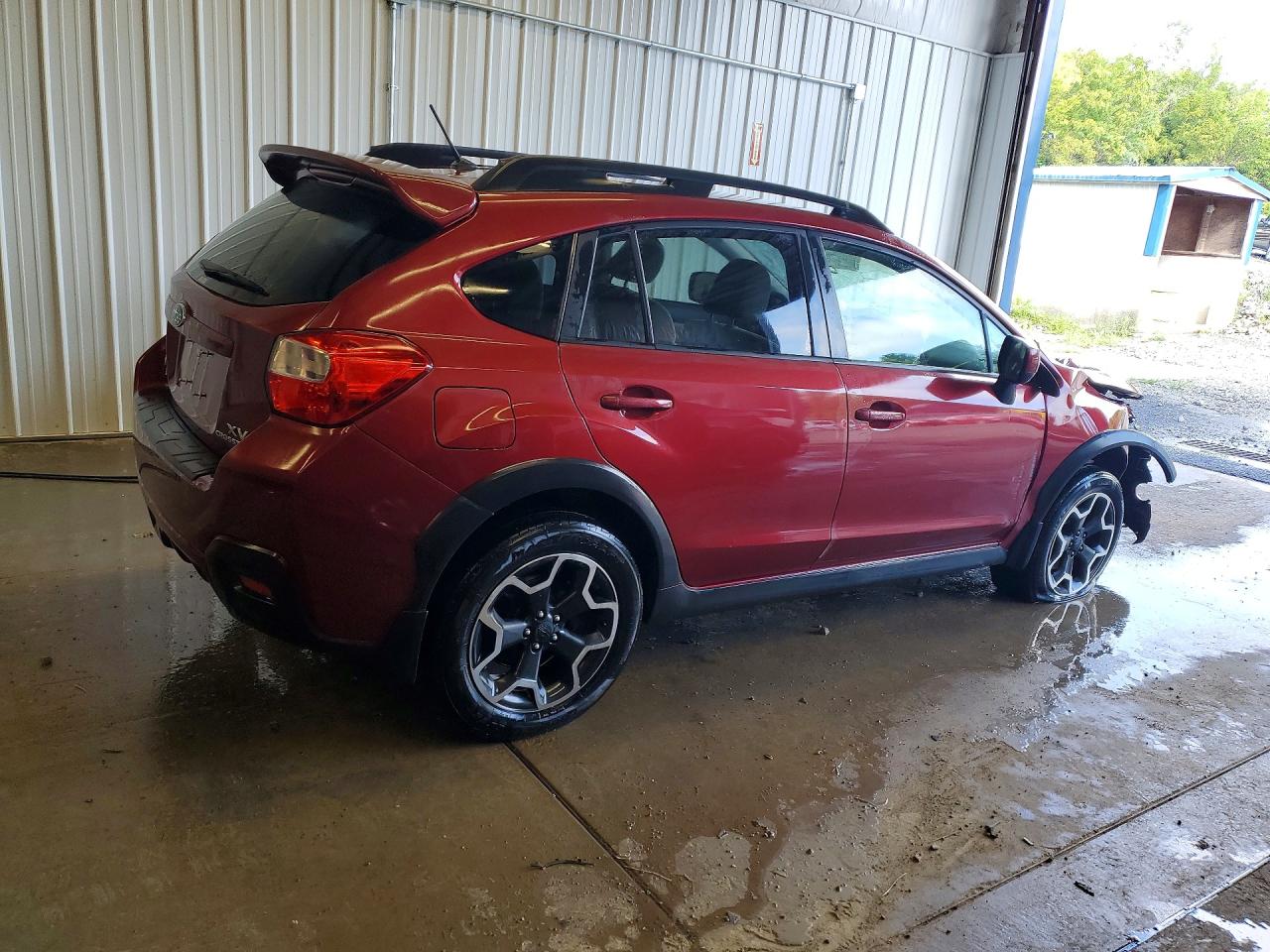 2014 Subaru Xv Crosstrek 2.0 Premium Burgundy vin: JF2GPACC0E8230640
