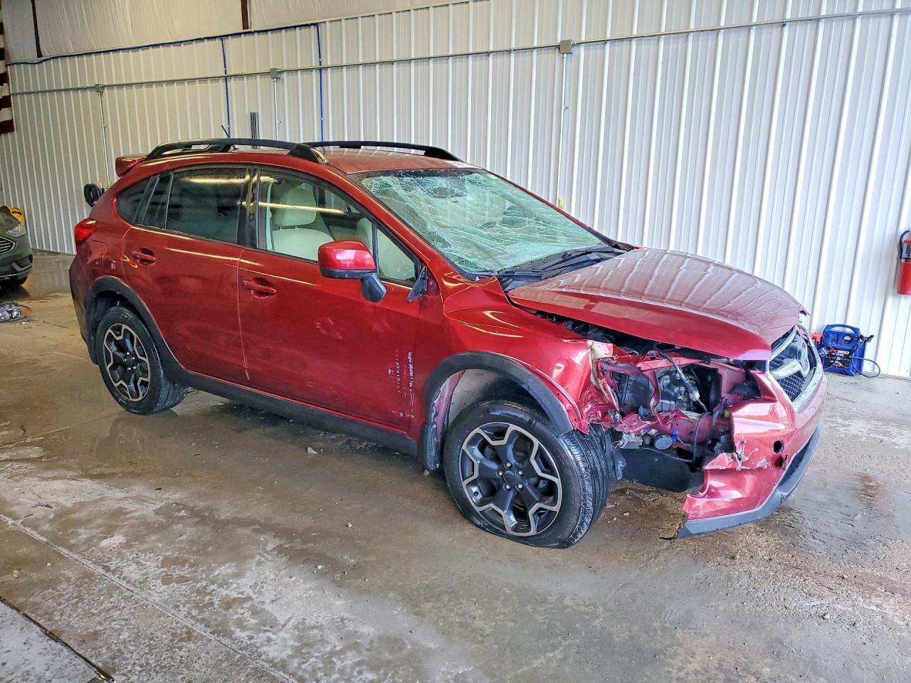 2014 Subaru Xv Crosstrek 2.0 Premium Burgundy vin: JF2GPACC0E8230640