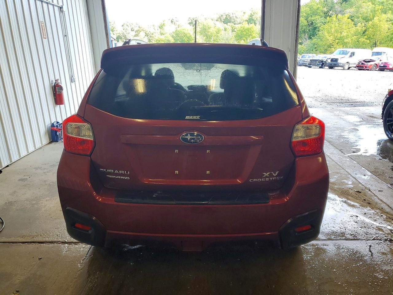 2014 Subaru Xv Crosstrek 2.0 Premium Burgundy vin: JF2GPACC0E8230640
