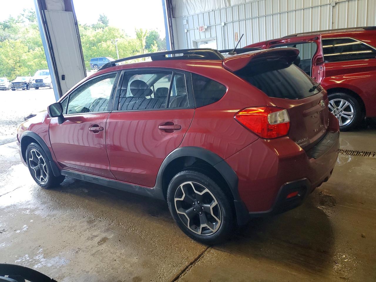 2014 Subaru Xv Crosstrek 2.0 Premium Burgundy vin: JF2GPACC0E8230640