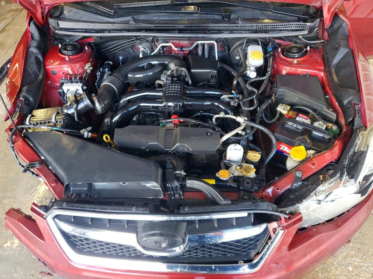 2014 Subaru Xv Crosstrek 2.0 Premium Burgundy vin: JF2GPACC0E8230640