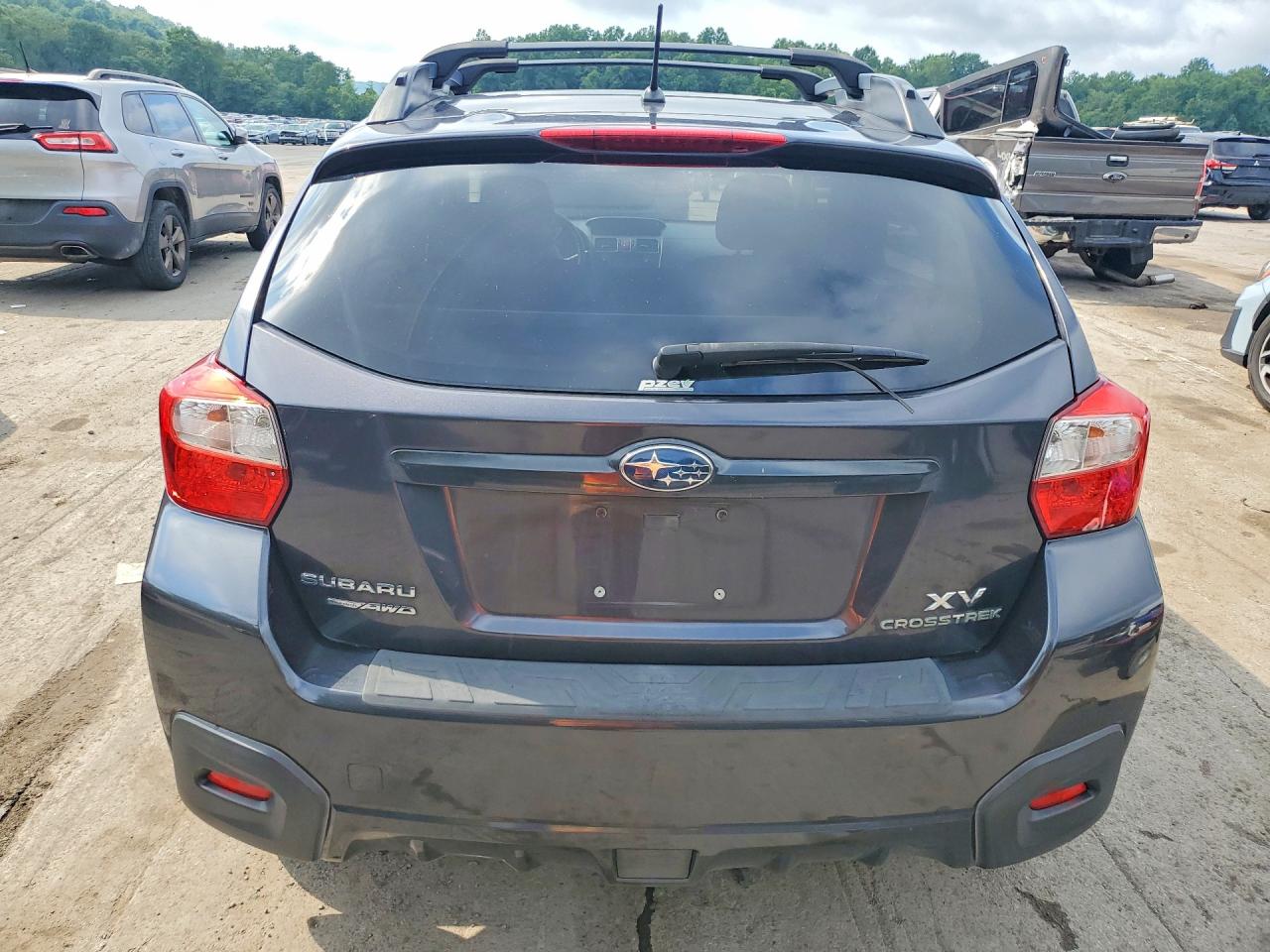 2014 Subaru Xv Crosstrek 2.0 Premium Gray vin: JF2GPACC0E8233568