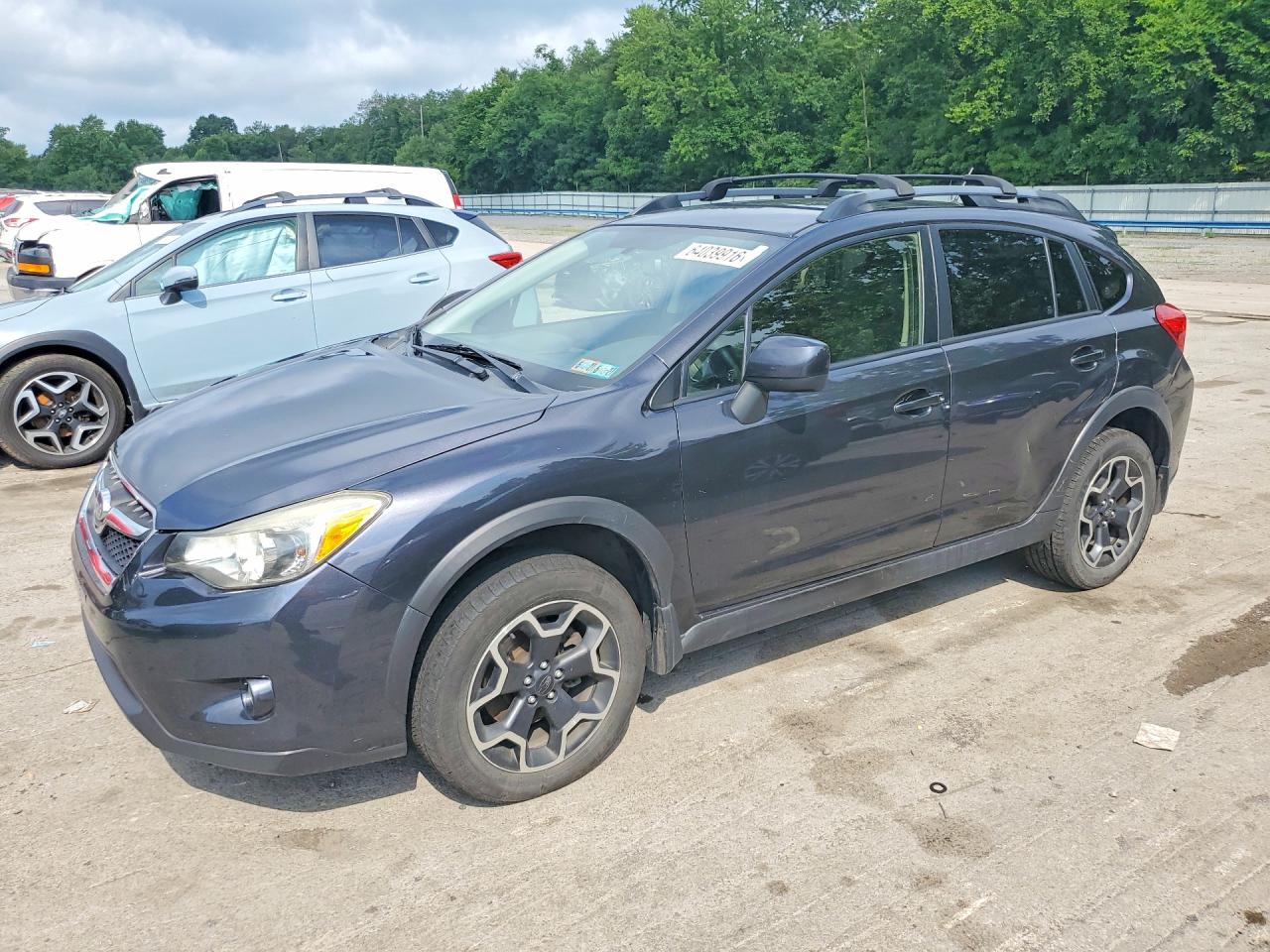 2014 Subaru Xv Crosstrek 2.0 Premium Gray vin: JF2GPACC0E8233568