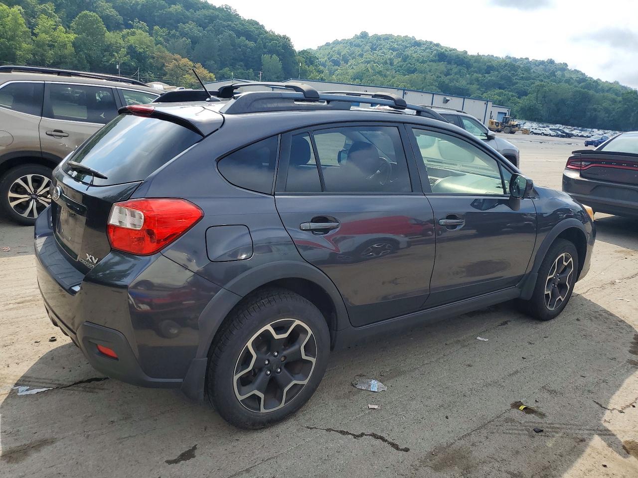 2014 Subaru Xv Crosstrek 2.0 Premium Gray vin: JF2GPACC0E8233568