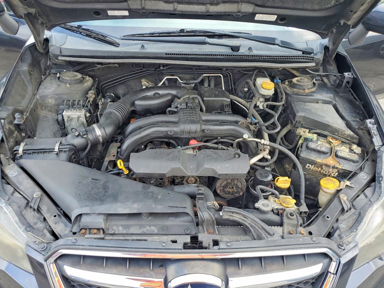 2014 Subaru Xv Crosstrek 2.0 Premium Gray vin: JF2GPACC0E8233568