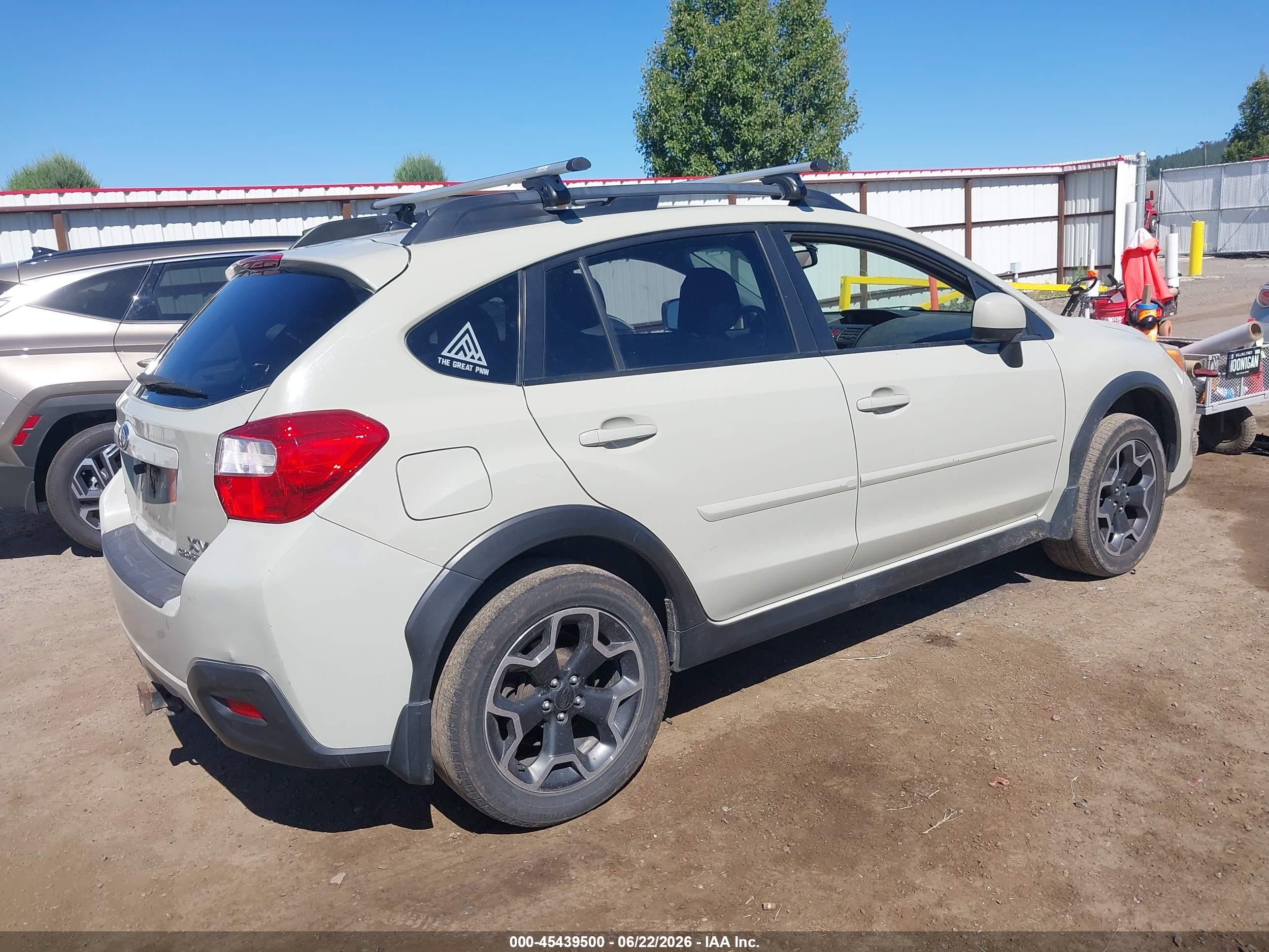2014 Subaru Xv Crosstrek 2.0i Premium Желто-коричневый vin: JF2GPACC0E8237328