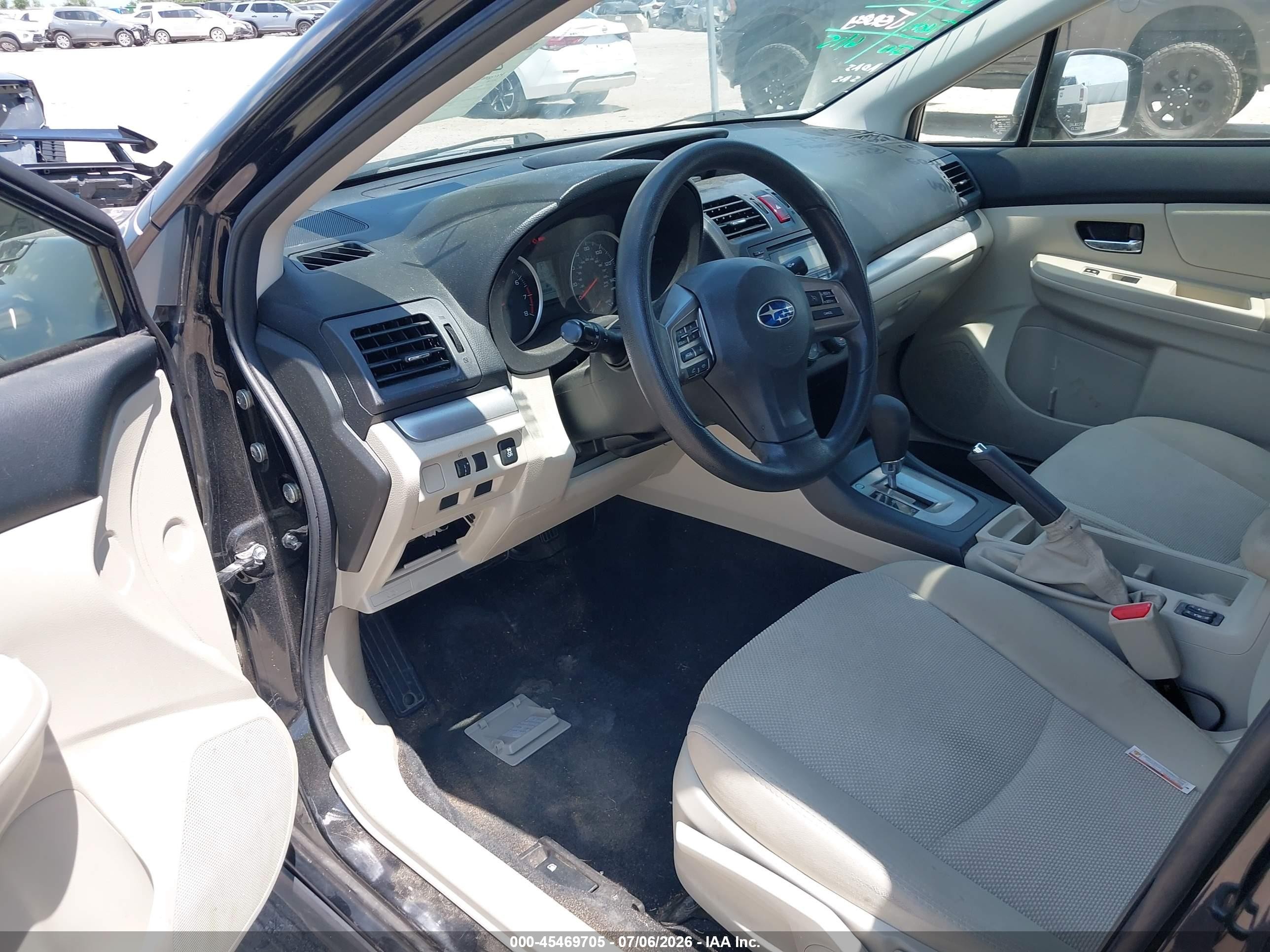 2014 Subaru Xv Crosstrek 2.0i Premium Black vin: JF2GPACC0E8264755