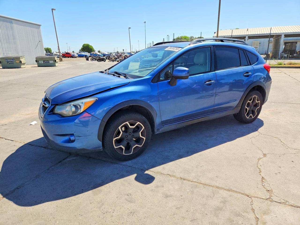 2014 Subaru Xv Crosstrek 2.0 Premium Blue vin: JF2GPACC0E8293947