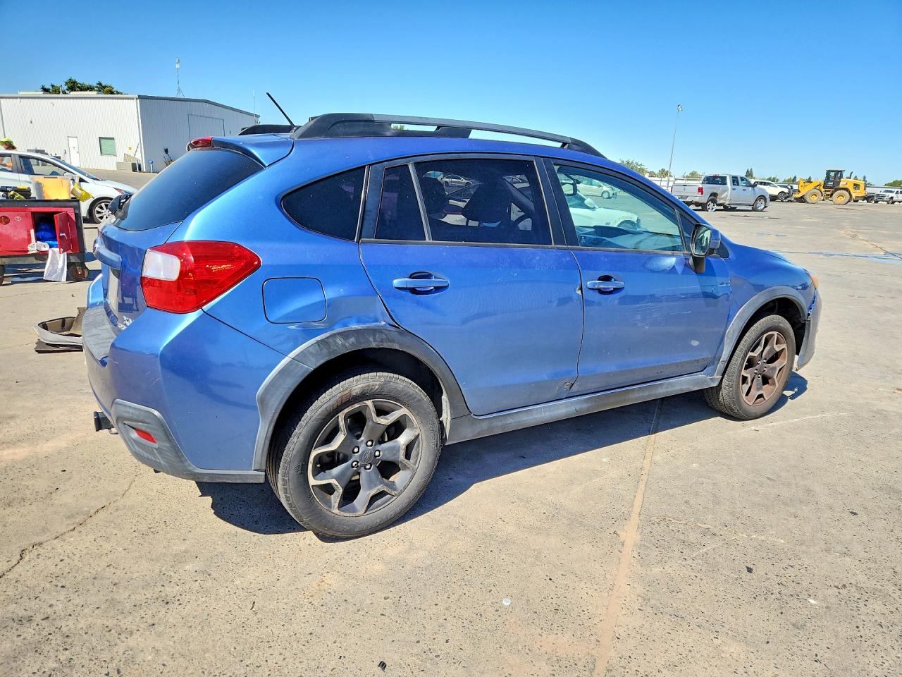 2014 Subaru Xv Crosstrek 2.0 Premium Blue vin: JF2GPACC0E8293947