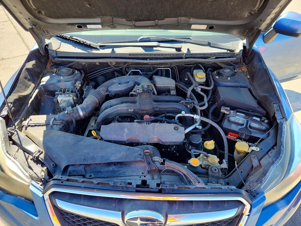 2014 Subaru Xv Crosstrek 2.0 Premium Blue vin: JF2GPACC0E8293947
