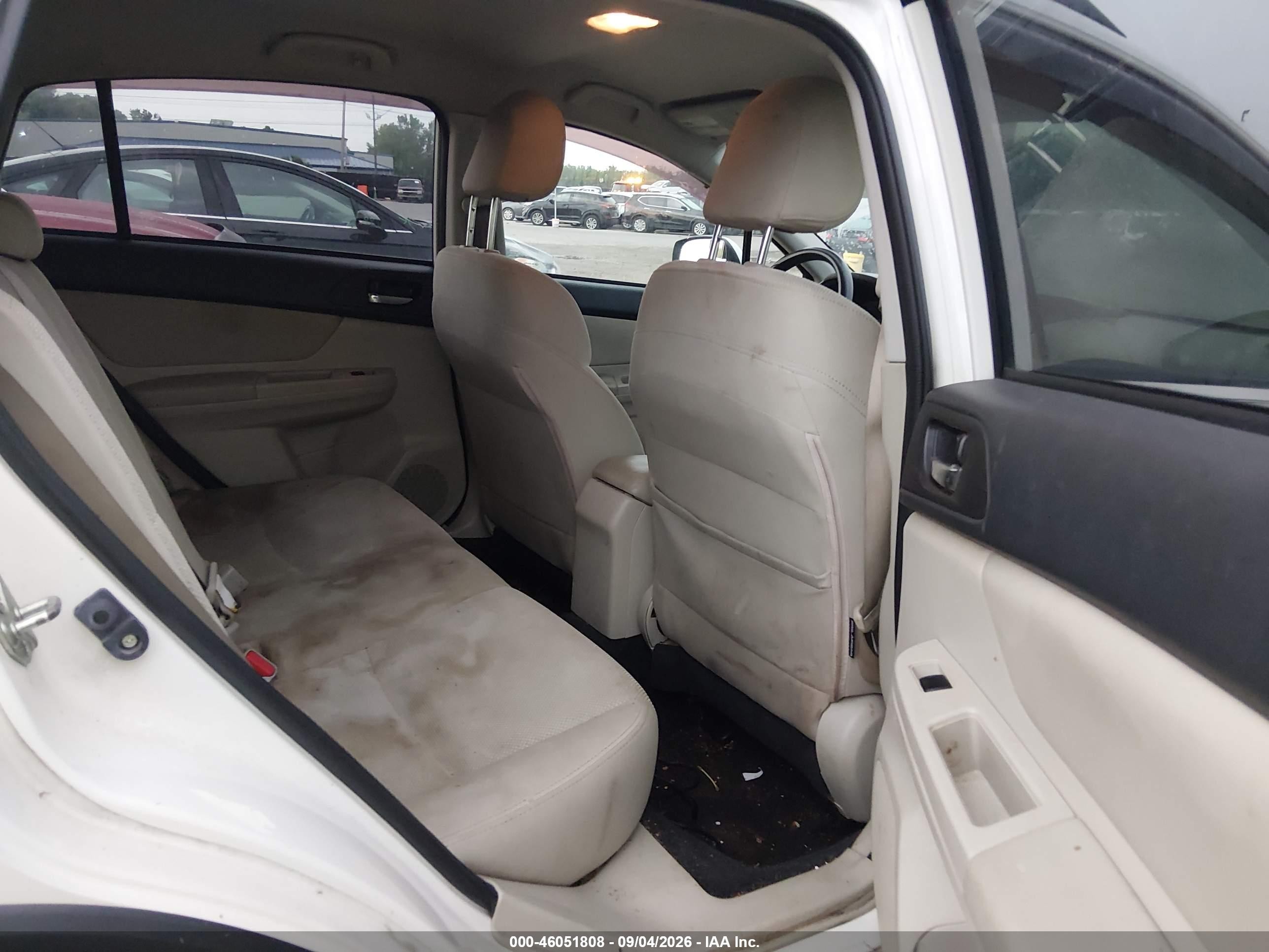 2014 Subaru Xv Crosstrek 2.0i Premium Белый vin: JF2GPACC0E8318801