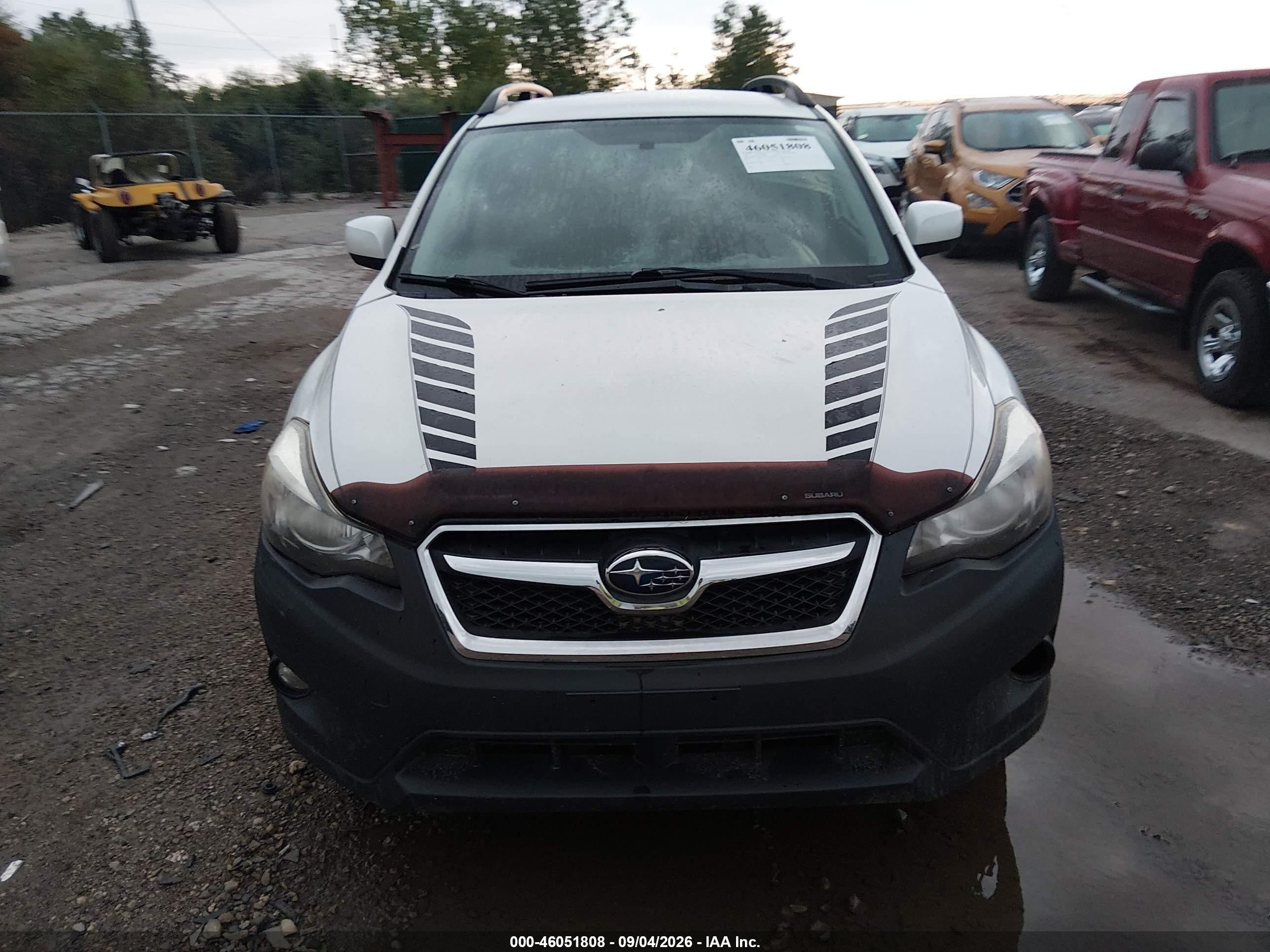 2014 Subaru Xv Crosstrek 2.0i Premium Белый vin: JF2GPACC0E8318801