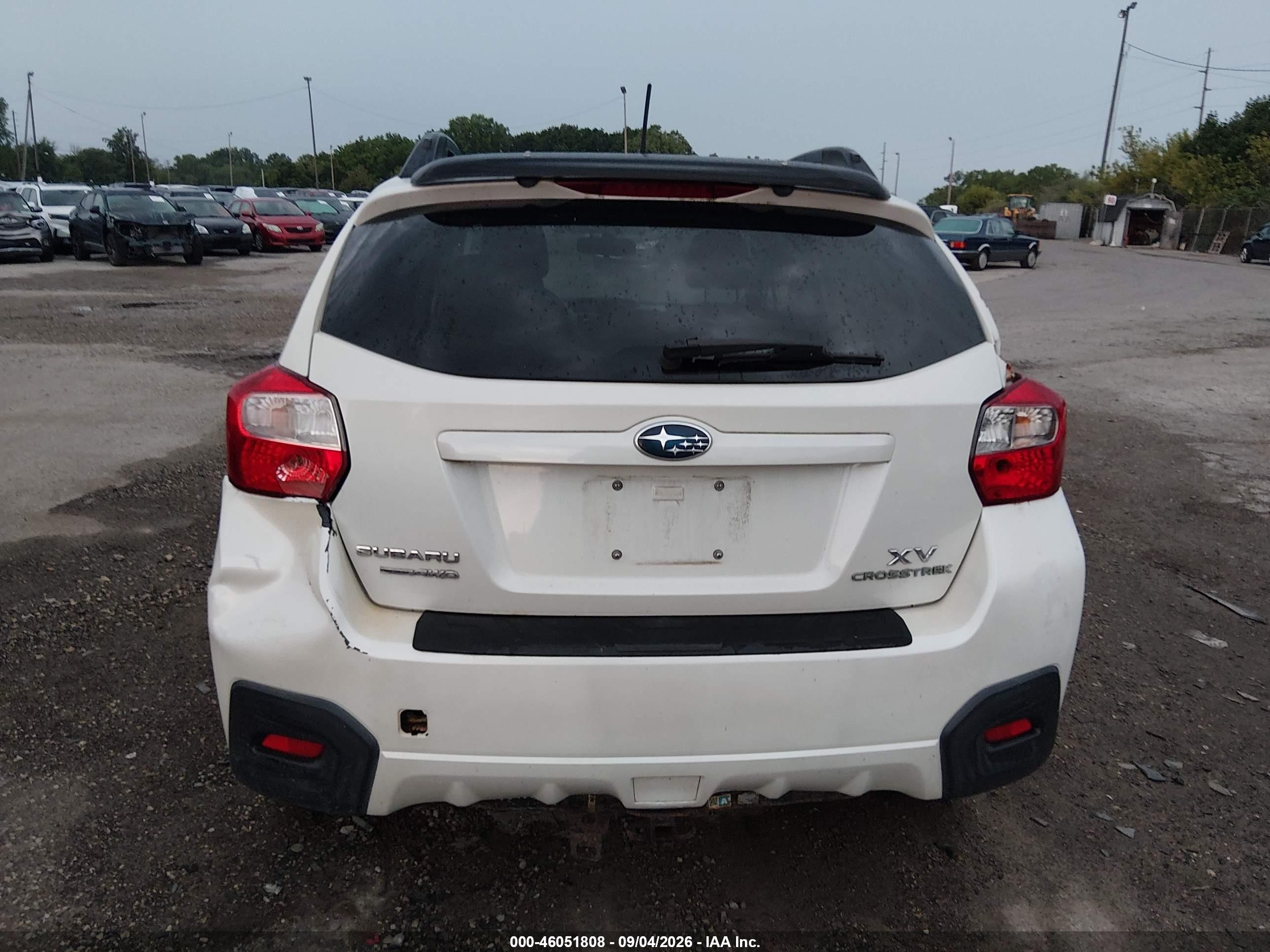 2014 Subaru Xv Crosstrek 2.0i Premium Белый vin: JF2GPACC0E8318801