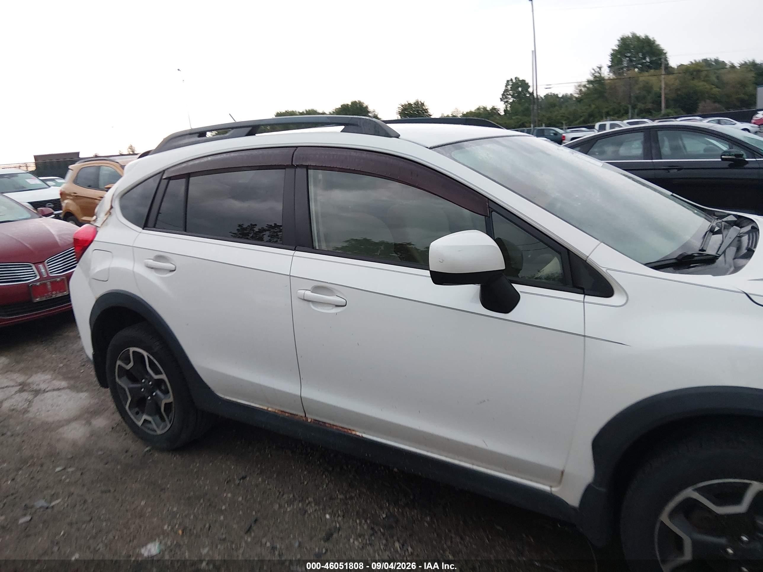 2014 Subaru Xv Crosstrek 2.0i Premium Белый vin: JF2GPACC0E8318801
