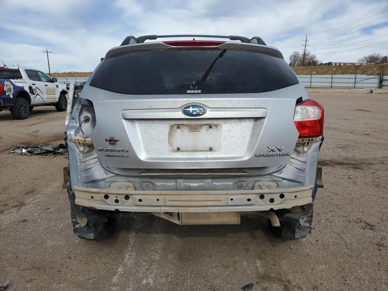 2014 Subaru Xv Crosstrek 2.0 Premium Silver vin: JF2GPACC0E9293571