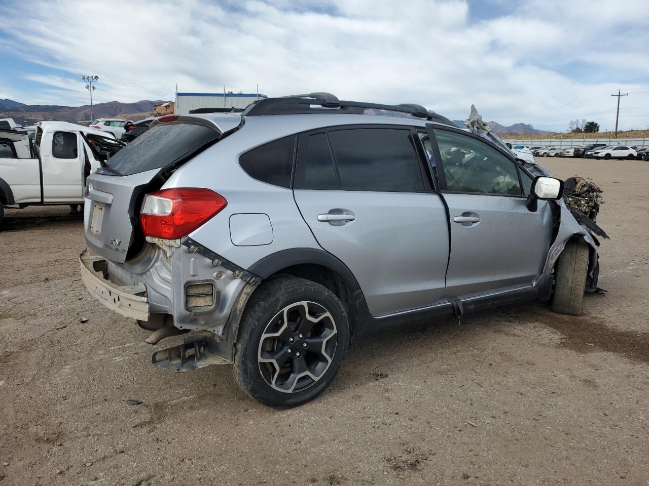 2014 Subaru Xv Crosstrek 2.0 Premium Silver vin: JF2GPACC0E9293571