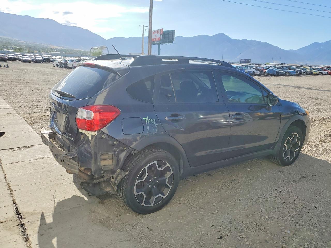 2014 Subaru Xv Crosstrek 2.0 Premium Black vin: JF2GPACC0EH341141