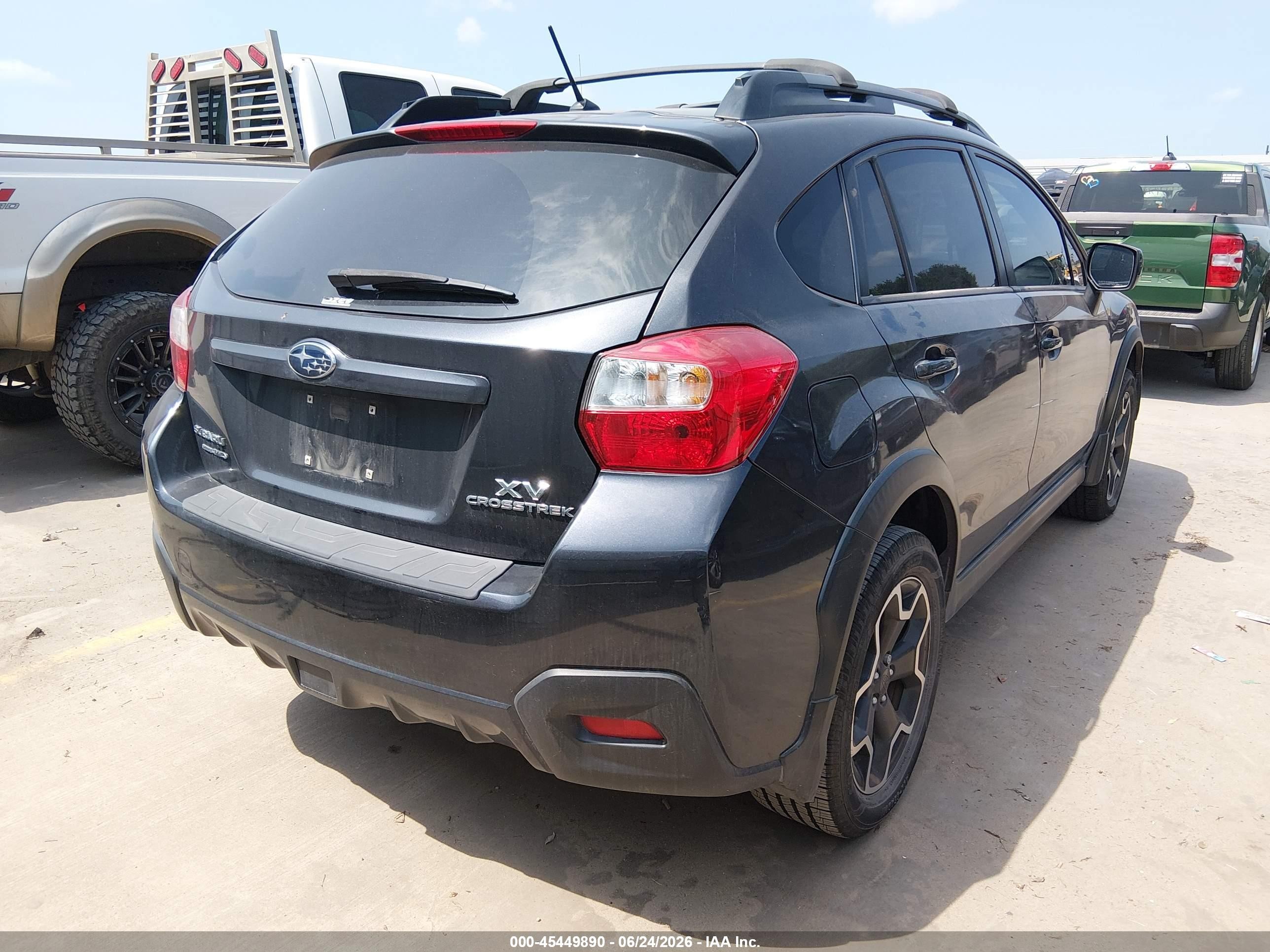 2014 Subaru Xv Crosstrek 2.0i Premium Серый vin: JF2GPACC0EH347036