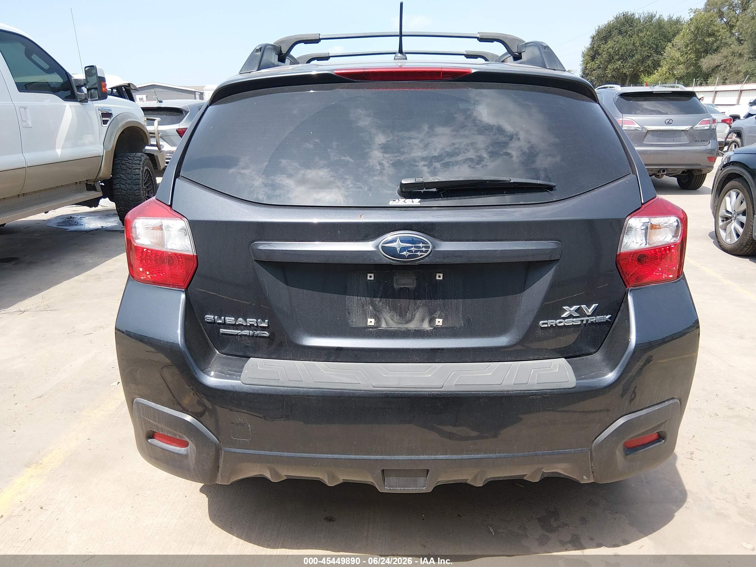 2014 Subaru Xv Crosstrek 2.0i Premium Серый vin: JF2GPACC0EH347036