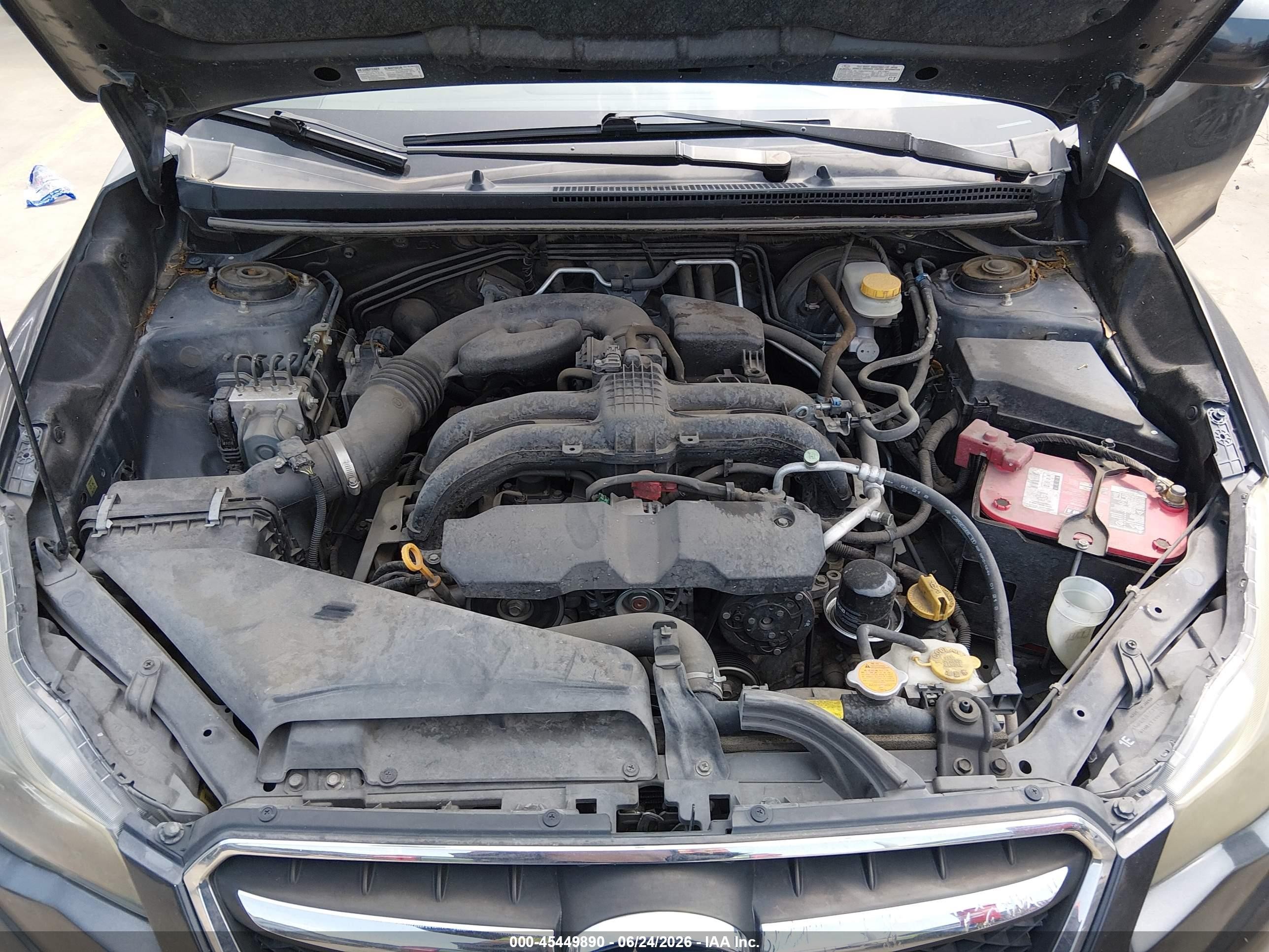 2014 Subaru Xv Crosstrek 2.0i Premium Серый vin: JF2GPACC0EH347036