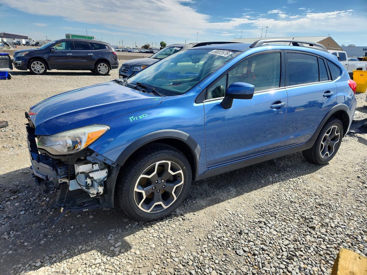 2015 Subaru Xv Crosstrek 2.0 Premium Blue vin: JF2GPACC0F8224869
