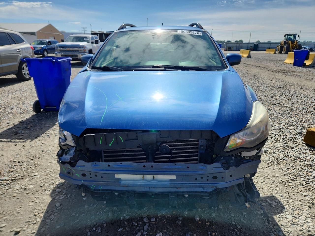2015 Subaru Xv Crosstrek 2.0 Premium Blue vin: JF2GPACC0F8224869