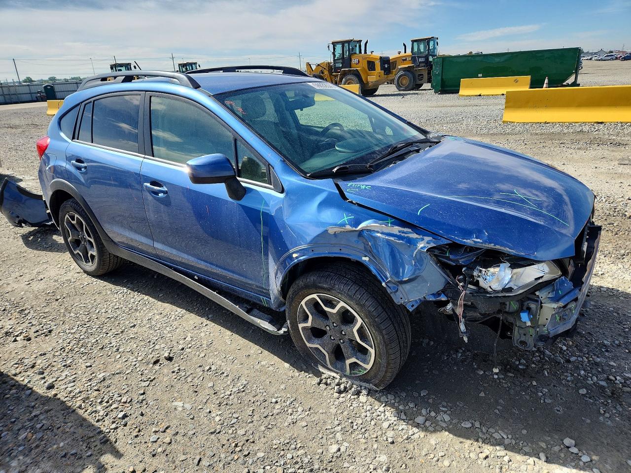 2015 Subaru Xv Crosstrek 2.0 Premium Blue vin: JF2GPACC0F8224869