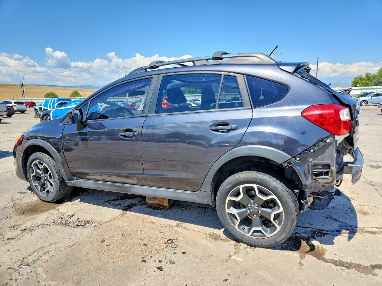 2015 Subaru Xv Crosstrek 2.0 Premium Gray vin: JF2GPACC0F8237136