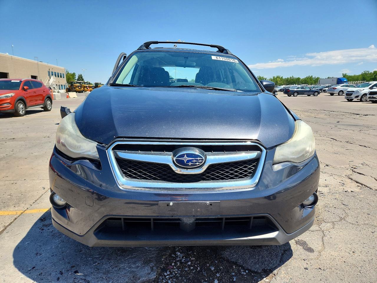 2015 Subaru Xv Crosstrek 2.0 Premium Gray vin: JF2GPACC0F8237136