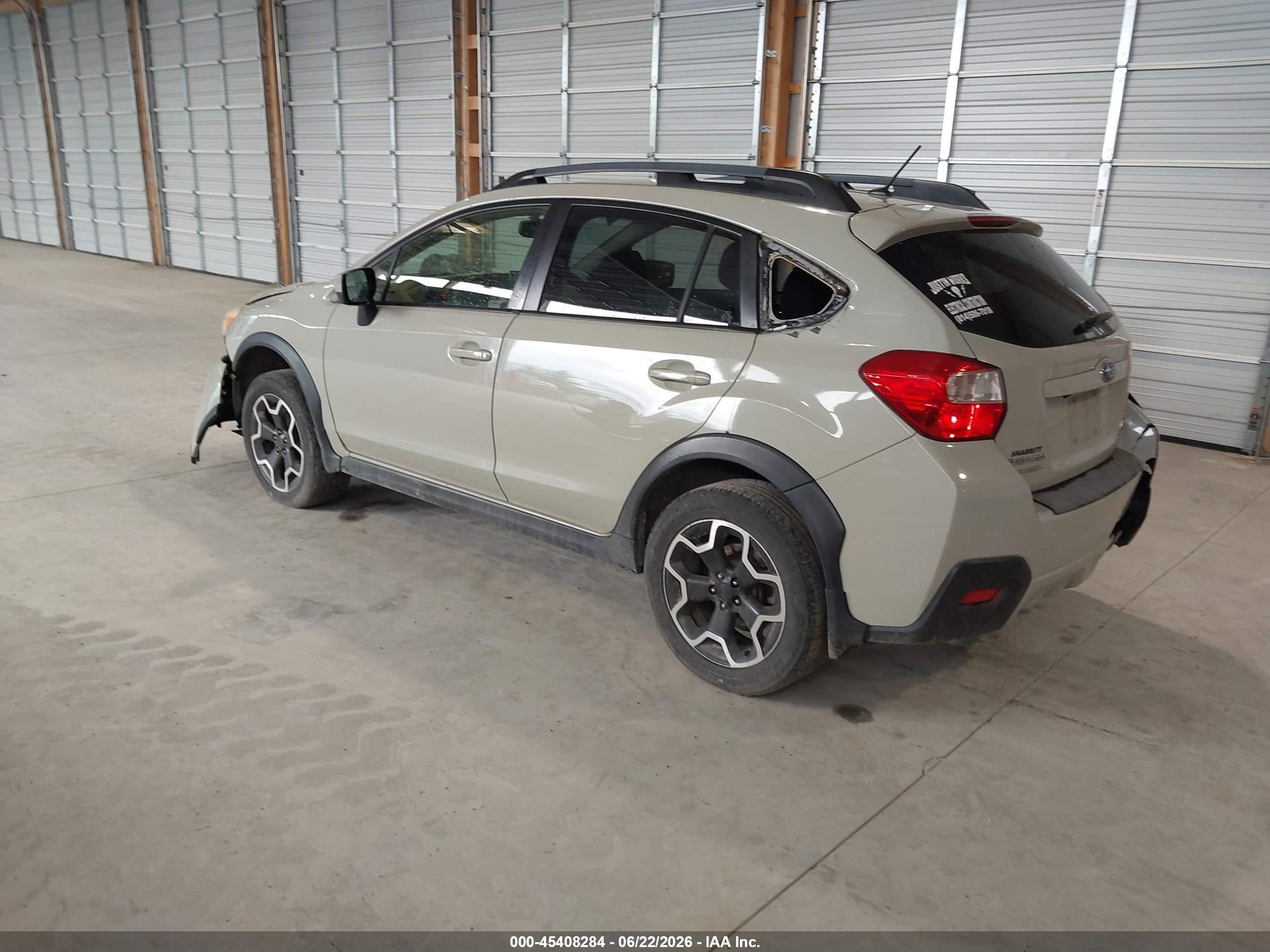 2015 Subaru Xv Crosstrek 2.0i Premium Beige vin: JF2GPACC0F9310175