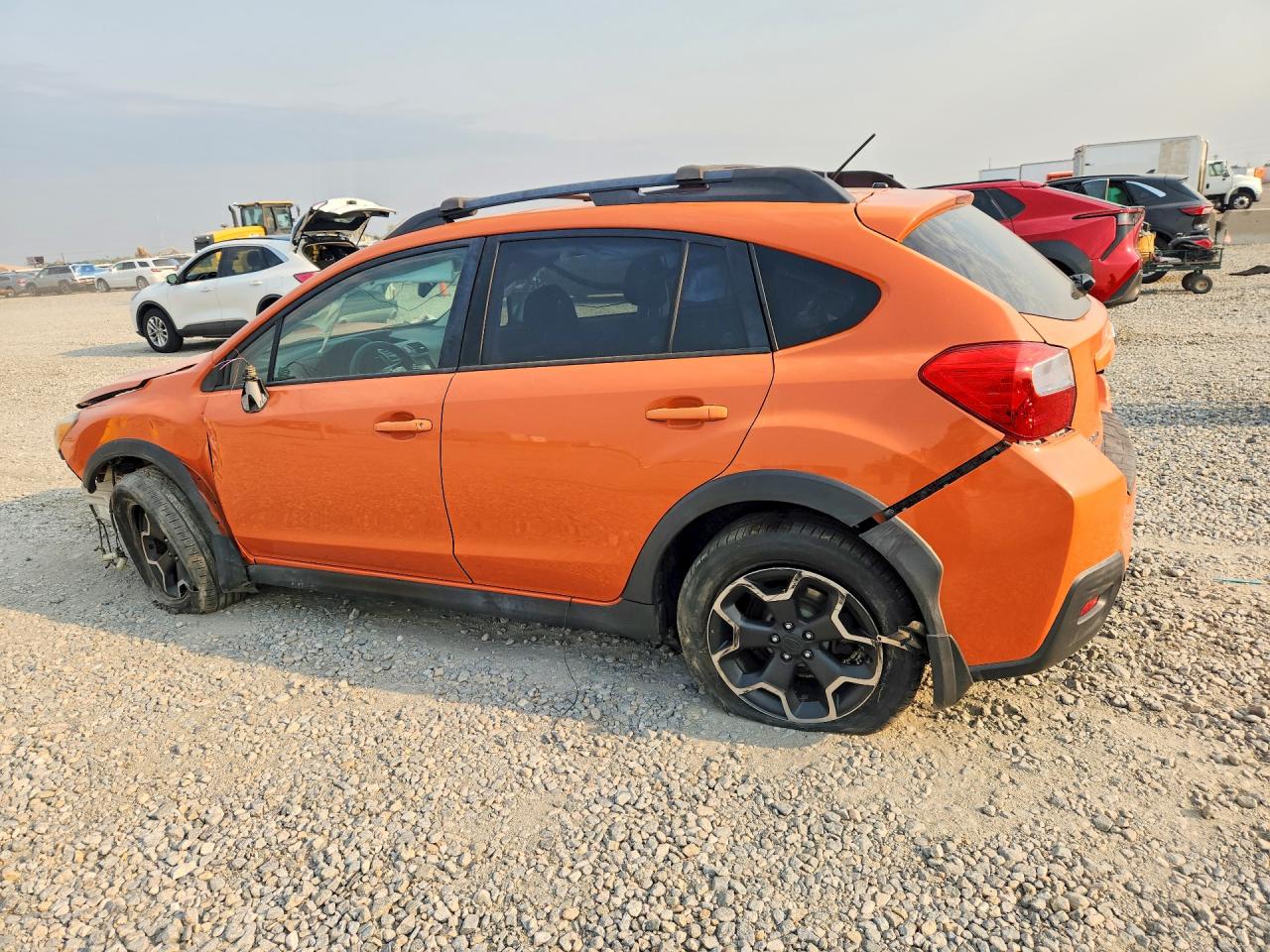 2013 Subaru Xv Crosstrek 2.0 Premium Orange vin: JF2GPACC1D1854339