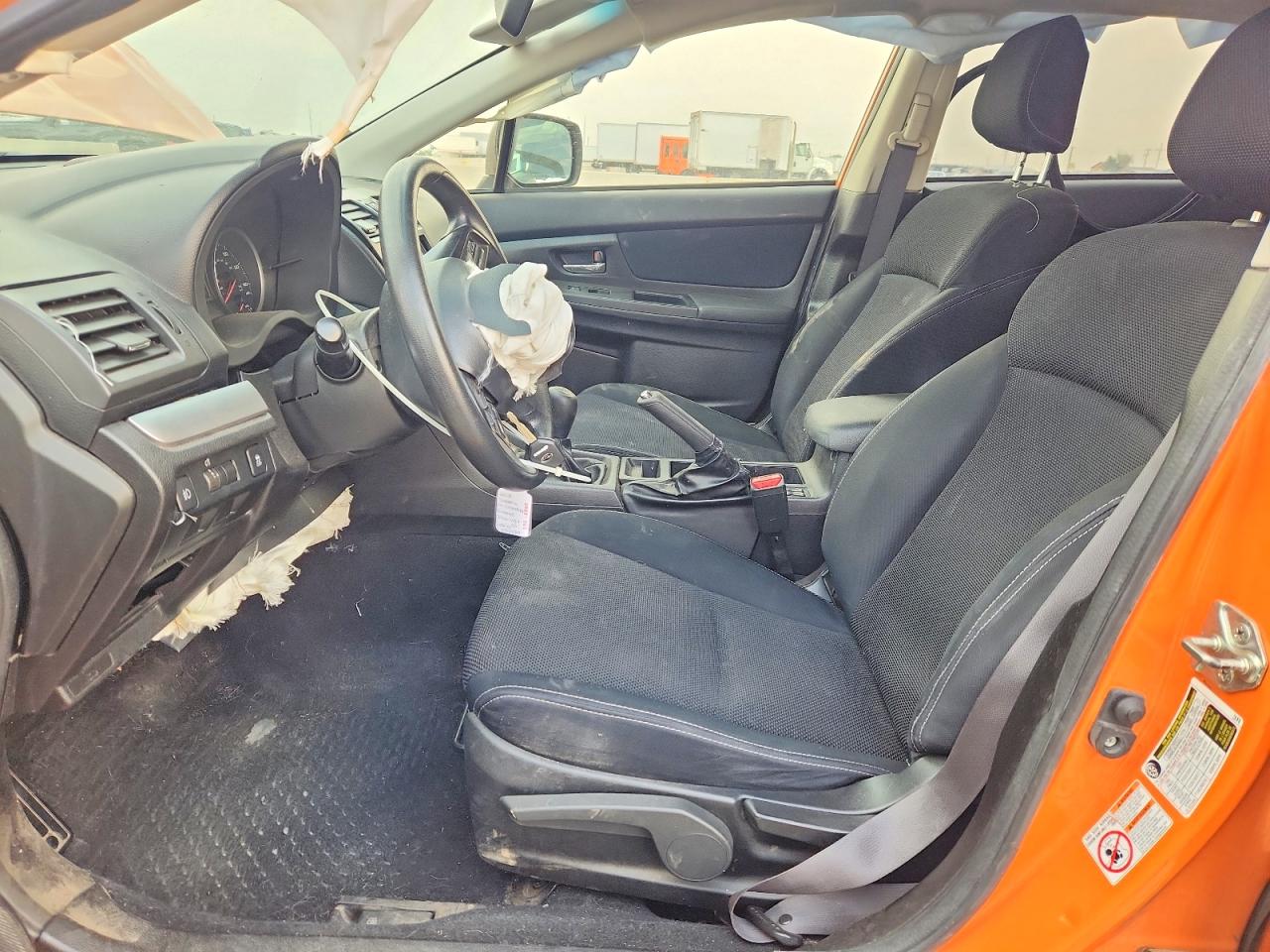 2013 Subaru Xv Crosstrek 2.0 Premium Orange vin: JF2GPACC1D1854339