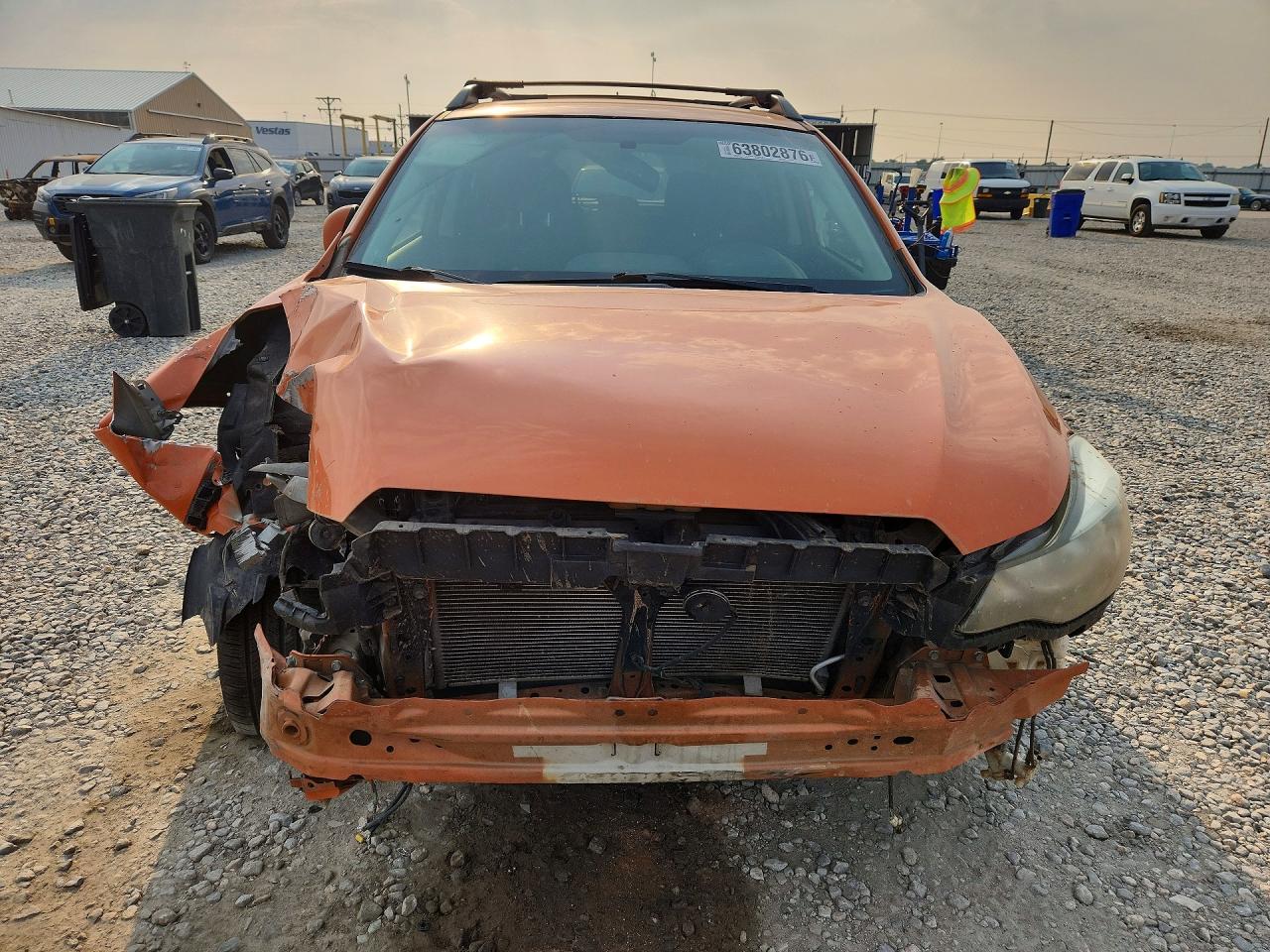 2013 Subaru Xv Crosstrek 2.0 Premium Orange vin: JF2GPACC1D1854339