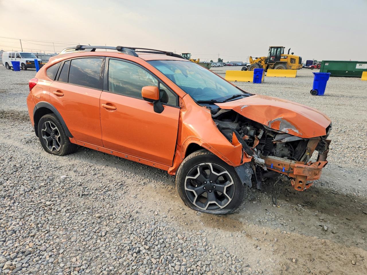2013 Subaru Xv Crosstrek 2.0 Premium Orange vin: JF2GPACC1D1854339