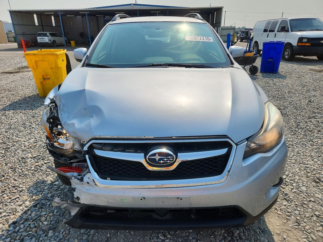2013 Subaru Xv Crosstrek 2.0 Premium Серебряный vin: JF2GPACC1DH849391