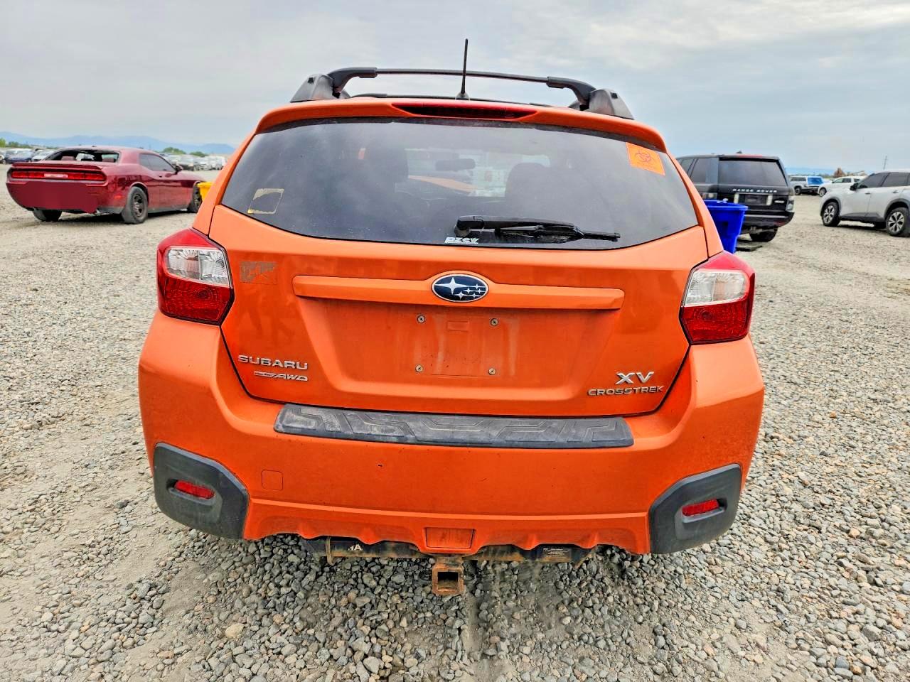 2013 Subaru Xv Crosstrek 2.0 Premium Orange vin: JF2GPACC1DH867048