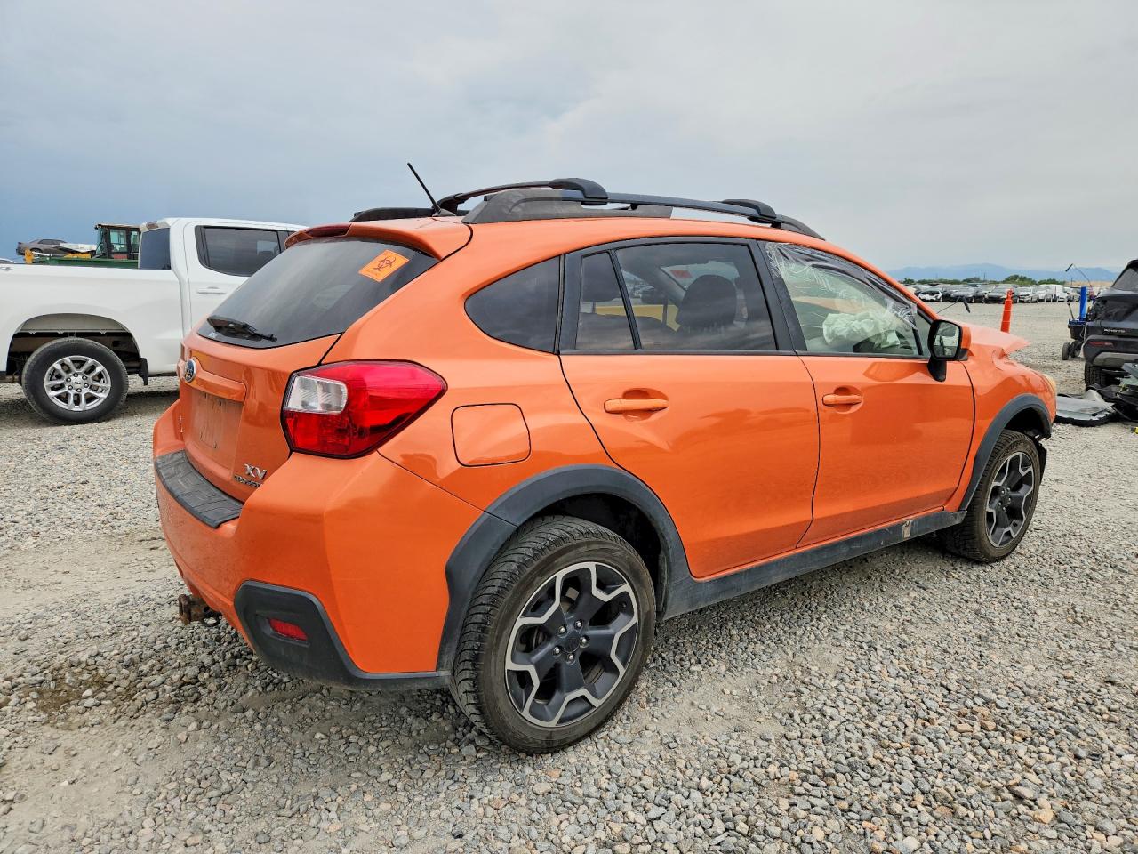 2013 Subaru Xv Crosstrek 2.0 Premium Orange vin: JF2GPACC1DH867048