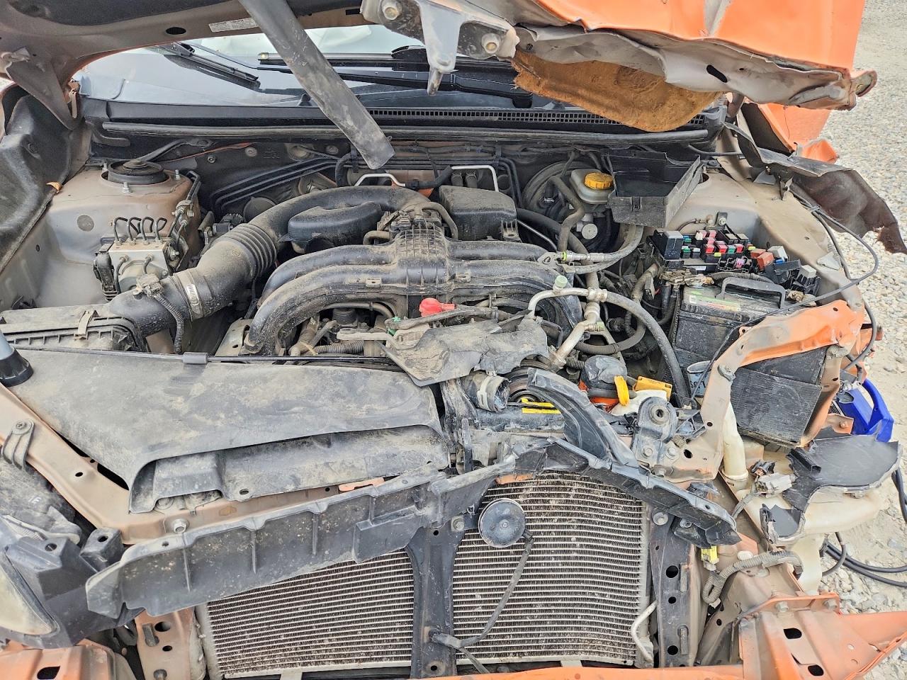 2013 Subaru Xv Crosstrek 2.0 Premium Orange vin: JF2GPACC1DH867048