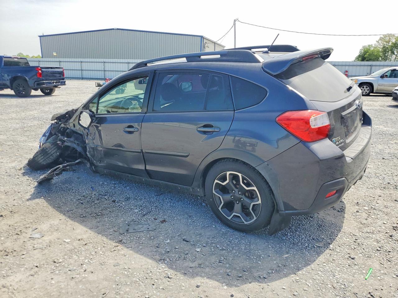 2014 Subaru Xv Crosstrek 2.0 Premium Charcoal vin: JF2GPACC1E8211627