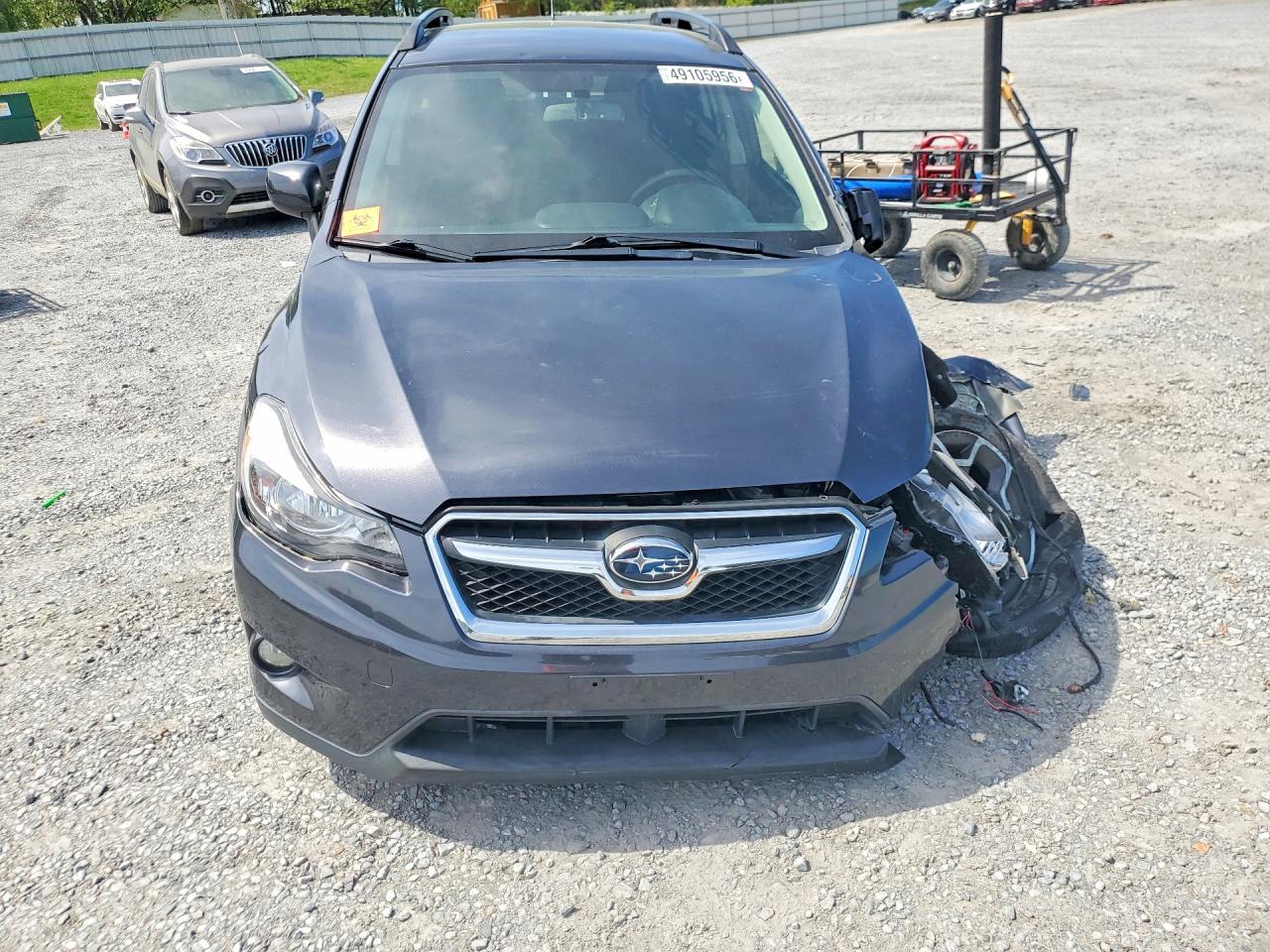 2014 Subaru Xv Crosstrek 2.0 Premium Charcoal vin: JF2GPACC1E8211627