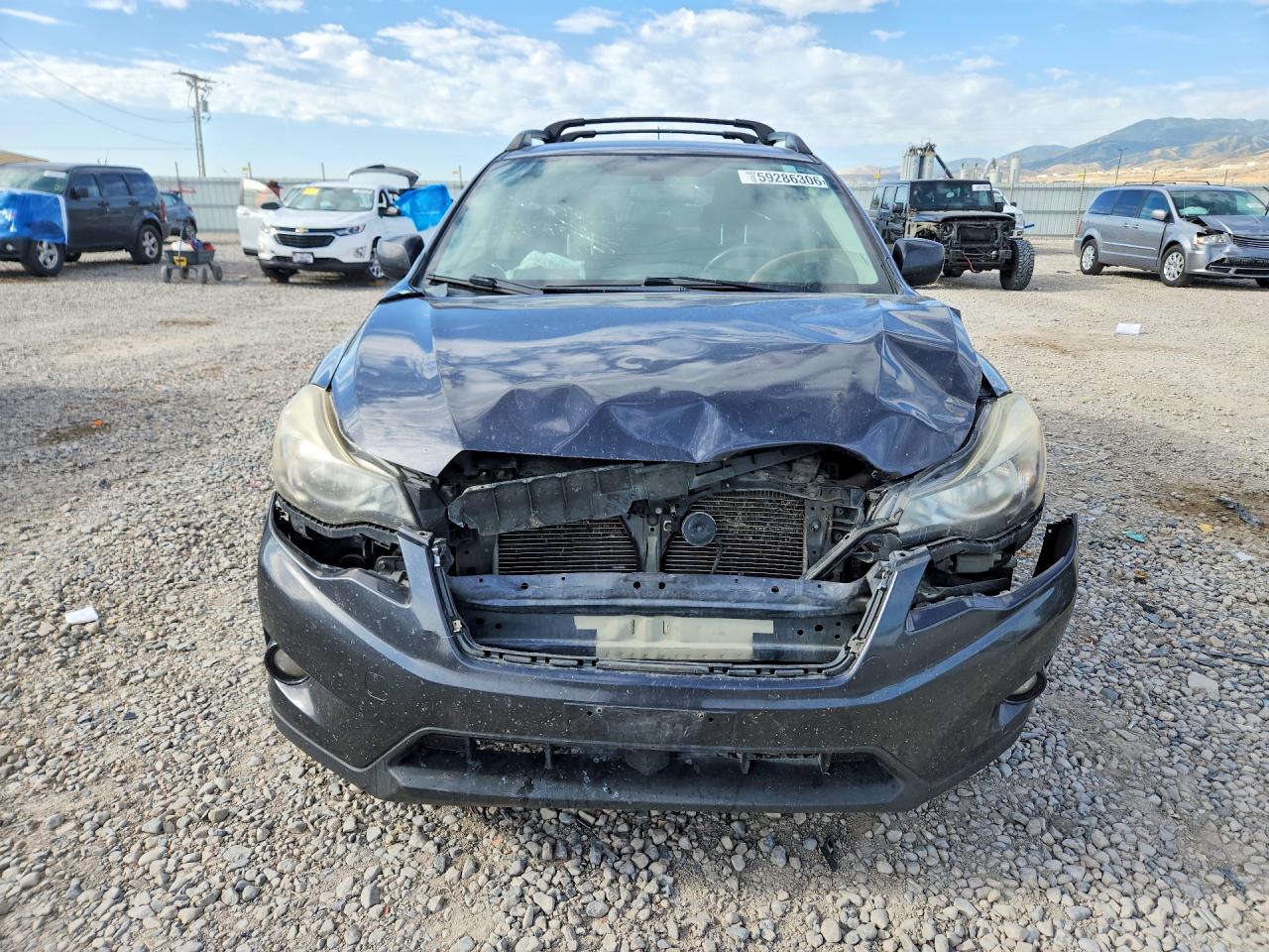 2014 Subaru Xv Crosstrek 2.0 Premium Charcoal vin: JF2GPACC1E8229268
