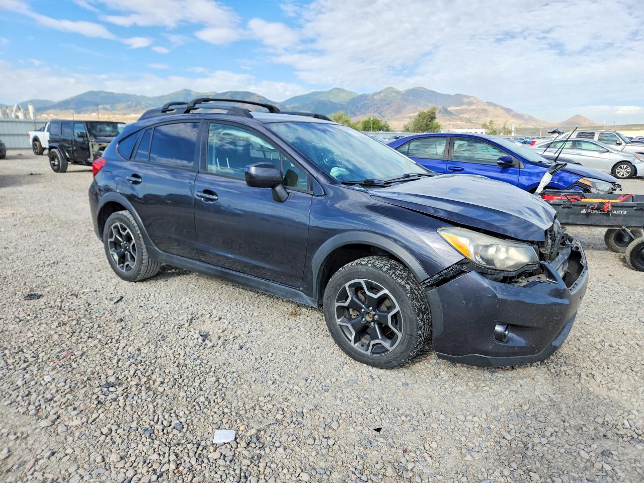 2014 Subaru Xv Crosstrek 2.0 Premium Charcoal vin: JF2GPACC1E8229268