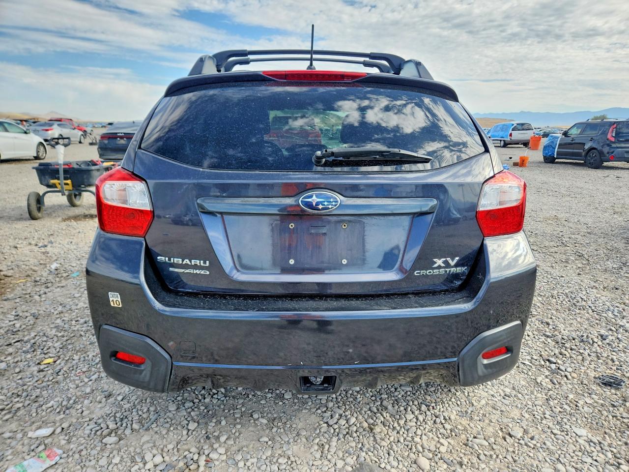 2014 Subaru Xv Crosstrek 2.0 Premium Charcoal vin: JF2GPACC1E8229268